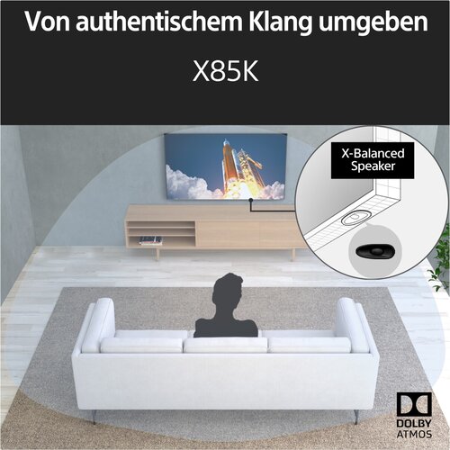 Sony televizor 4K KD85X85KAEP Slike