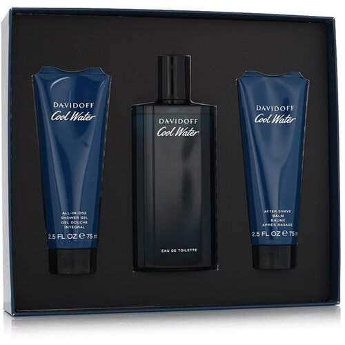 Davidoff Cool Water for Men EDT 125 ml + ASB 75 ml + SG 75 ml (man) Slike