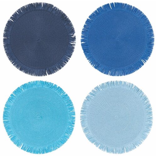 VDE Tivoli 1996 Papirnati pogrinjki v kompletu 4 kos ø 38 cm Shades of Ocean - Villa d'Este Cene