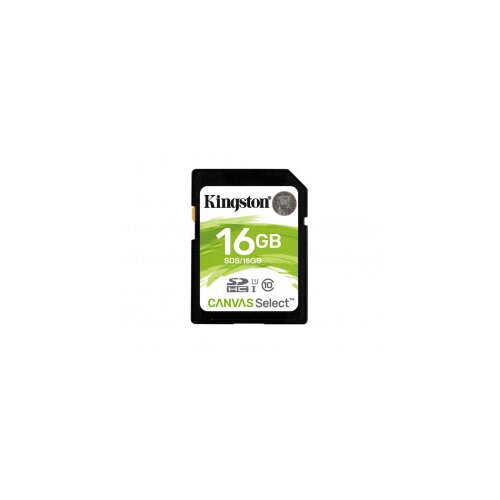 Kingston memorijska kartica 16GB SDHC UHS-I Class U1 SDS/16GB 80MB/s 10MB/s Cene