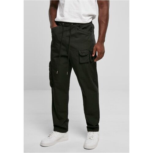 UC Men Asymmetric Pants black Cene