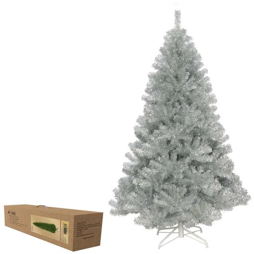  Jelka, 150 cm, srebrna, sa stalkom Slike