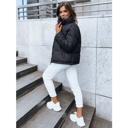 DStreet Women's quilted jacket LAROSE black Cene