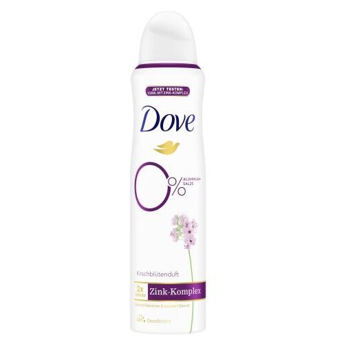 Dove 0% ALU Cherry Blossom 48h sprej brez aluminija za ženske Cene