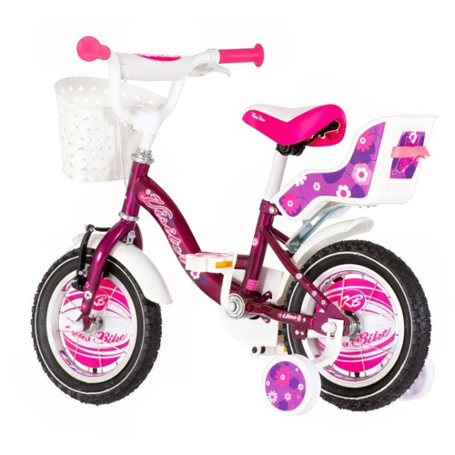 Visitor LIL120 liloo 12&amp;quot; deč. bic. ljubičasta boja kontra 2020 EUR1 @ - dečiji bicikli Slike