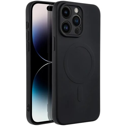 Silicone Mag Cover compatible with MagSafe maska za IPHONE 14 PRO MAX black Cijene