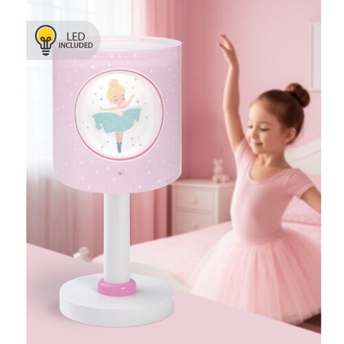 Dalber 60911 - LED dečija lampica PRINCESS DANCE 1xG4/4W/230V ružičasta Slike