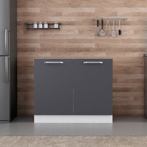 Hanah home kuhinjski element Minar 4149, 100 cm, beli / antracit Cene
