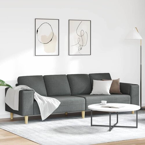  Kauč za dnevni boravak Tamno siva 250 x 77 x 76 cm Poliester Cene