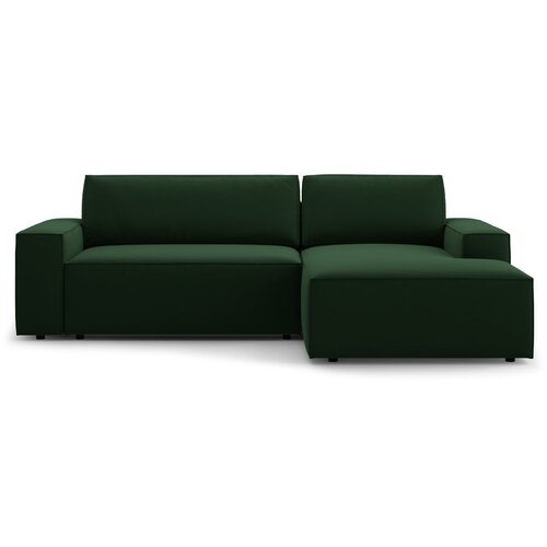 Micadoni Tamno zelena sklopiva kutna garnitura od bouclé tkanine (s desnim kutom) Jodie – Home Cijene