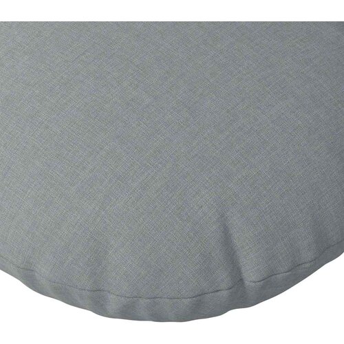  Jastučići za sjedenje 2 pcs Svijetlo siva &amp;Oslash;30 x 13 cm tkanina Slike