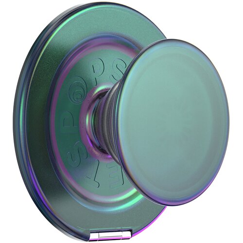 Popsockets Premium PopGrip Kick-Out držalo, lepilno, stojalo in selfi, Črna / Zelena, (5000277148) Slike