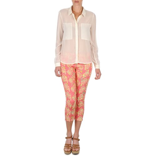 Manoush Hlače 3/4, 7/8 PANTALON GIPSY JEANS Rožnata Cene