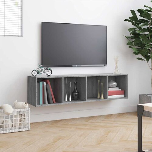  za knjige / TV hrast sonoma 143x30x36 cm drvo Slike