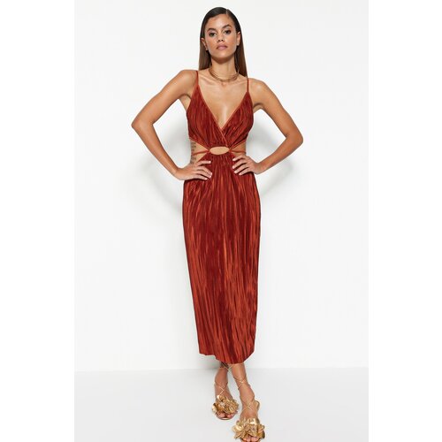 Trendyol Dress - Brown - Shift Cene