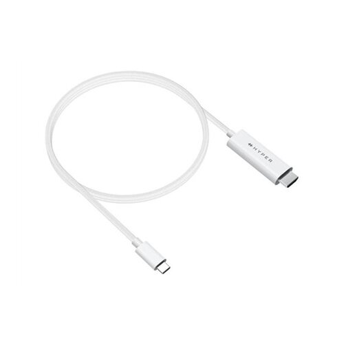  HYPER HyperDrive USB-C to HDMI 4K60Hz Cable - White Slike