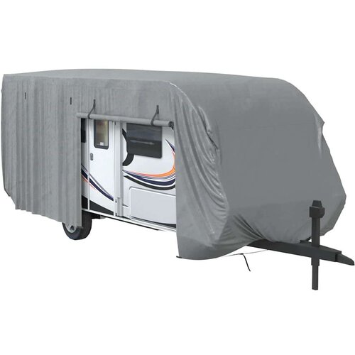  Navlaka za karavan siva 732x250x220 cm netkana tkanina Slike