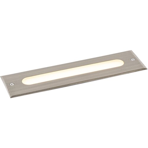 QAZQA Moderni talni reflektor jeklo 30 cm z LED IP65 - Eline Slike