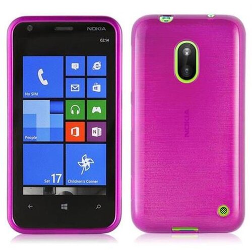 Cadorabo Ohi&scaron;je, združljiv z Nokia v Pink - Za&scaron;čitni pokrov, narejen iz prilagodljivega silikona TPU v bru&scaron;enem dizajnu, (20567169) Cene