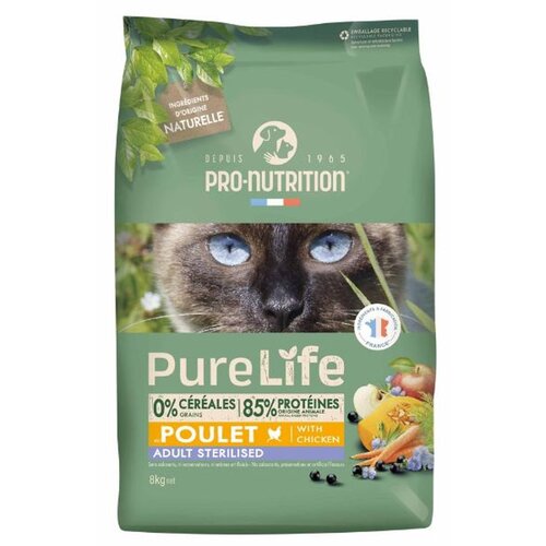  Pro nutrition pure life cat adult sterilised piletina 8 kg Cene