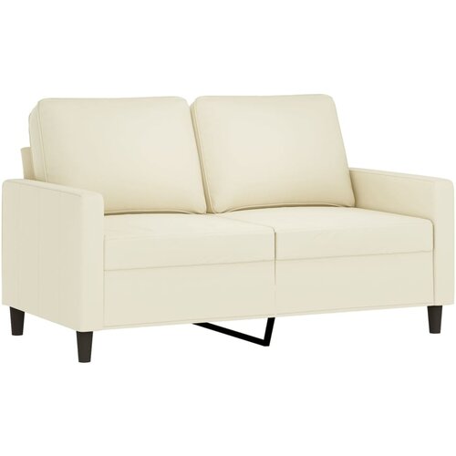 Maison Chic kavč - Sofa - Kanape dvosed krem 120 cm žamet, (21726802) Cene