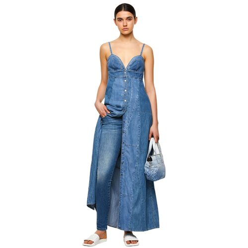 Diesel Dress - DE-ARYA-SP DRESS blue Slike
