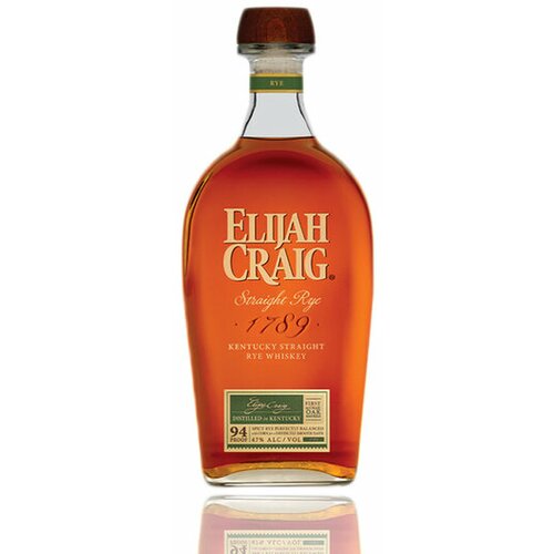 Elijah Craig Straight Rye Whisky 47% 0.7L Cene
