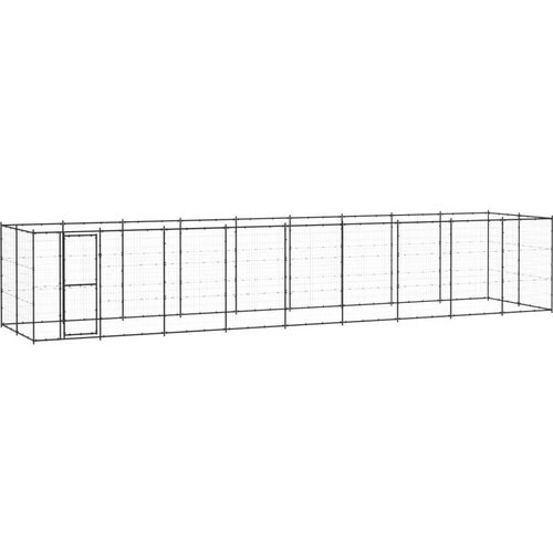  Vanjski kavez za pse čelični 21 78 m&amp;sup2; Slike