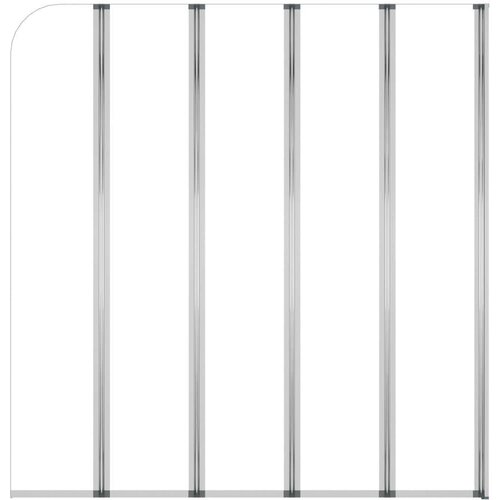 VidaXL Tu&amp;scaron;-kabina od kaljenog stakla 120 x 140 cm prozirna Slike