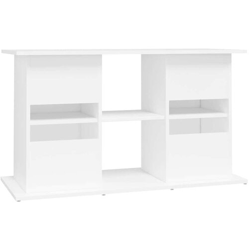  Stalak za akvarij bijeli 101 x 41 x 58 cm od konstruiranog drva Slike