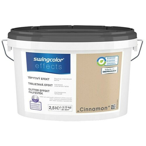 SWINGCOLOR boja s efektom Glitter (Cimet, 2,5 l) Slike