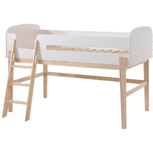Vipack Dvignjena postelja iz borovega lesa Kiddy, 90 x 200 cm Cene