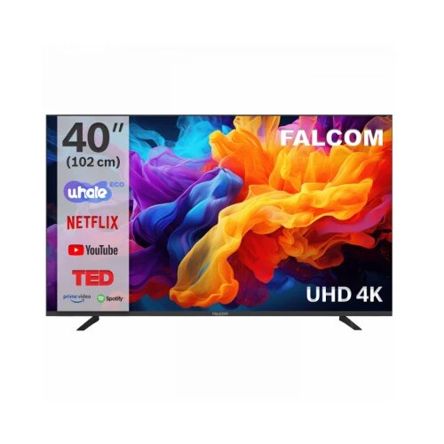 Falcom televizor smart led tv 4K ultrahd 40", bluetooth ,wifi - TV-40LTF024SM wos Cene