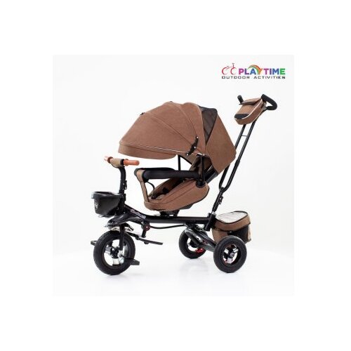 Playtime 420 lux tricikl sa tendom braon Slike