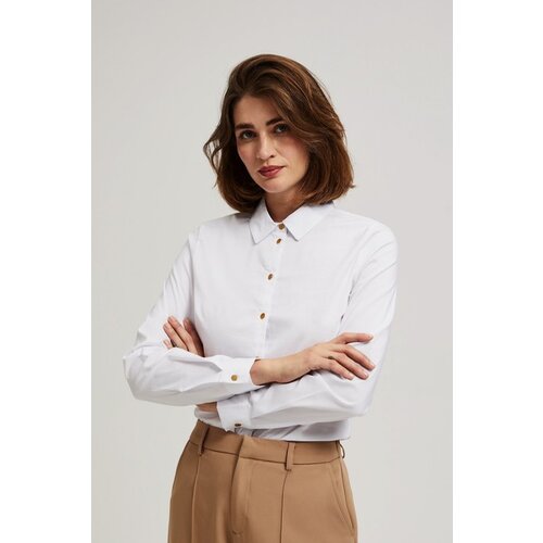 Moodo Ordinary shirt with decorative buttons Slike