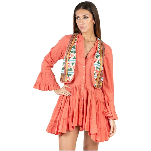 Isla Bonita By Sigris Kratke obleke Obleka Rožnata