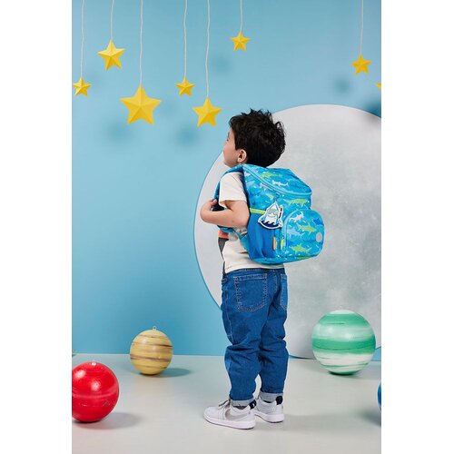 Tiger Family vrtićki ruksak Little Travelers Blue Aquarium P12 Slike