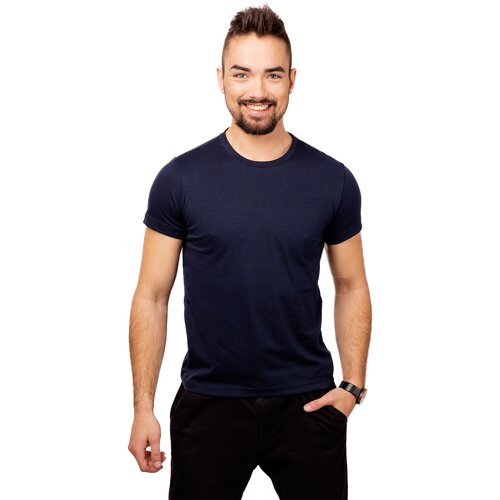 Glano Men's T-shirt - dark blue Slike