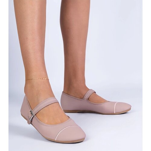 D/CEO marka niezdefiniowana Pink matte finish ballerinas Longhola Cijene