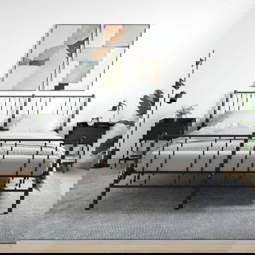 VidaXL Noćni ormarići 2 kom crni 40 5x31x60 cm od konstruiranog drva Slike