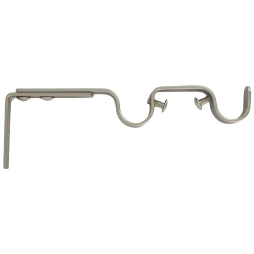 Luance nosač na izvlačenje otvoren dupli D20 x 2 srebrna (722593) Cene