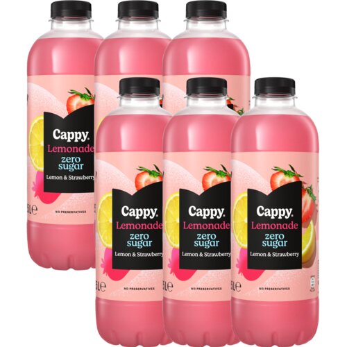 Cappy Lemonade Zero Pink 1,25l / 6 pack XXL Slike