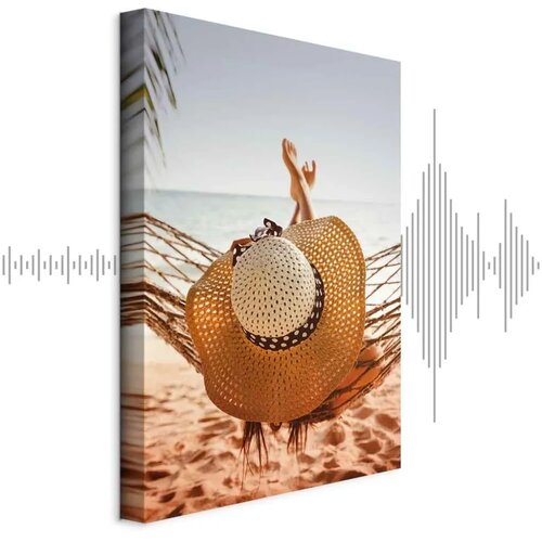  Slika - Hammock on the Beach (1 Part) Vertical 60x90 Akustična Cijene