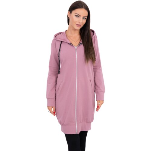 Kesi Women&amp;#039;s long hoodie - pink Slike