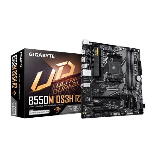 Gigabyte Matična ploča AM4 B550M DS3H R2 1.0 HDMI/DVI/M.2 Cene