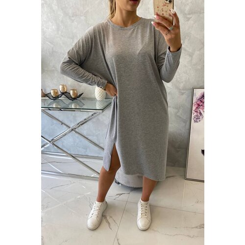 Kesi Oversize dress in gray color Cijene
