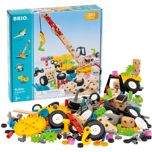 Brio Builder – konstrukcijski set 201 kos