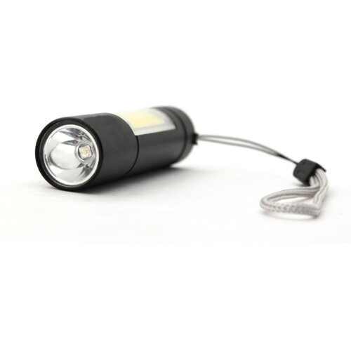  led punjiva svetiljka LED/400mAh crna Slike
