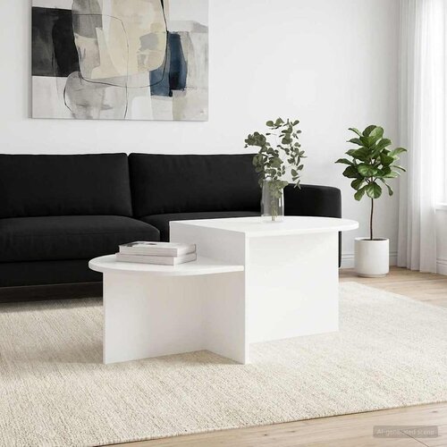  Kava Stol Bijela 100 x 50 x 40 cm Konstruirano drvo Cene