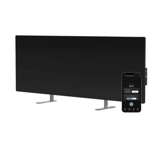  IR panel AENO Premium Eco Smart Heater 700W z LED prikazovalnikom - črna Cene